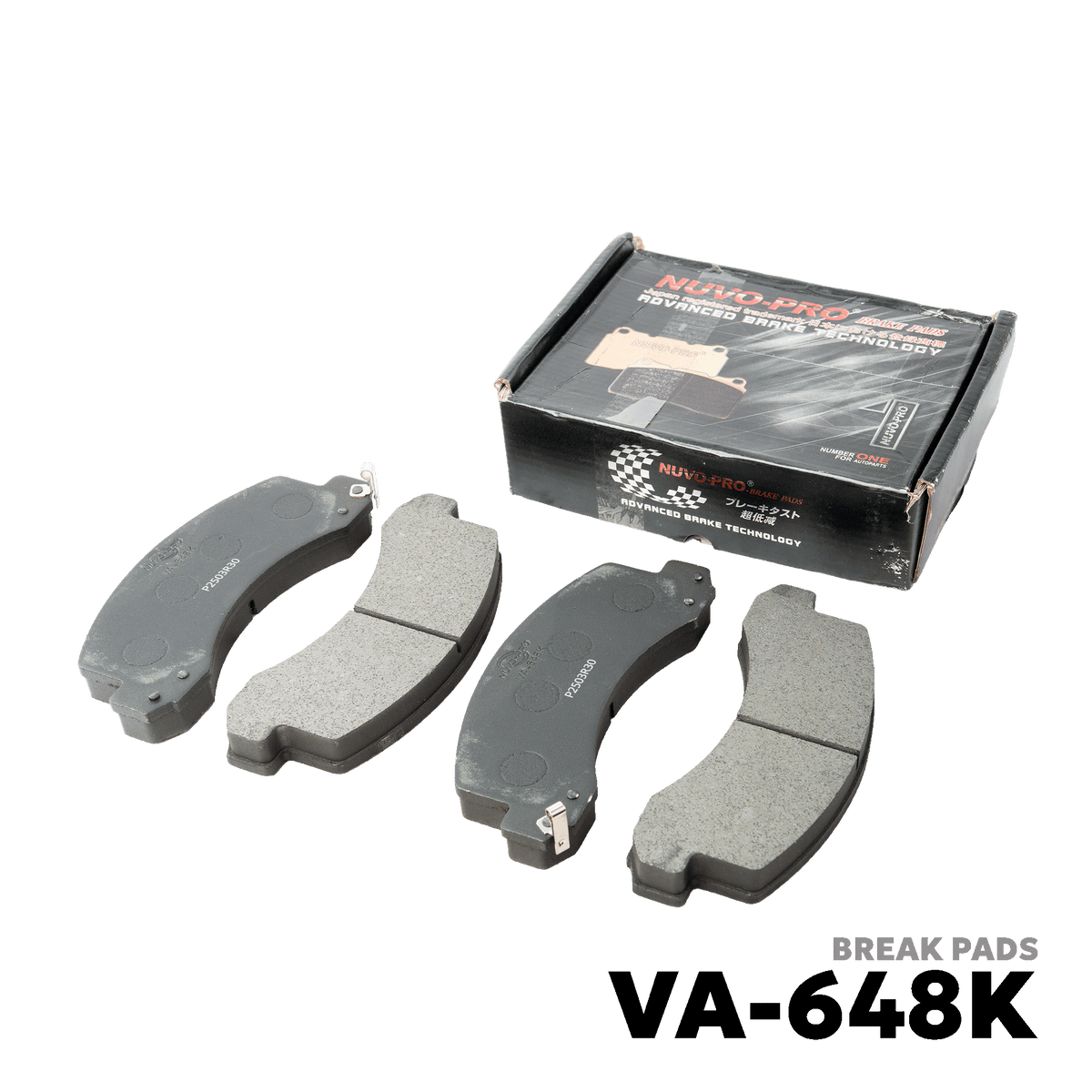 1993 - 2015 ISUZU ELF NKR / NPR BRAKE PAD - NUVO-PRO - VA-648K