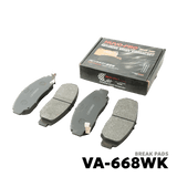 2006 - 2012 HONDA CIVIC GEN 8 BRAKE PAD - NUVO-PRO - VA-668WK