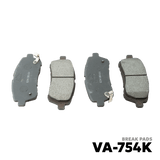 2010 - 2012 MAZDA 2 BRAKE PAD - NUVO-PRO - VA-754K