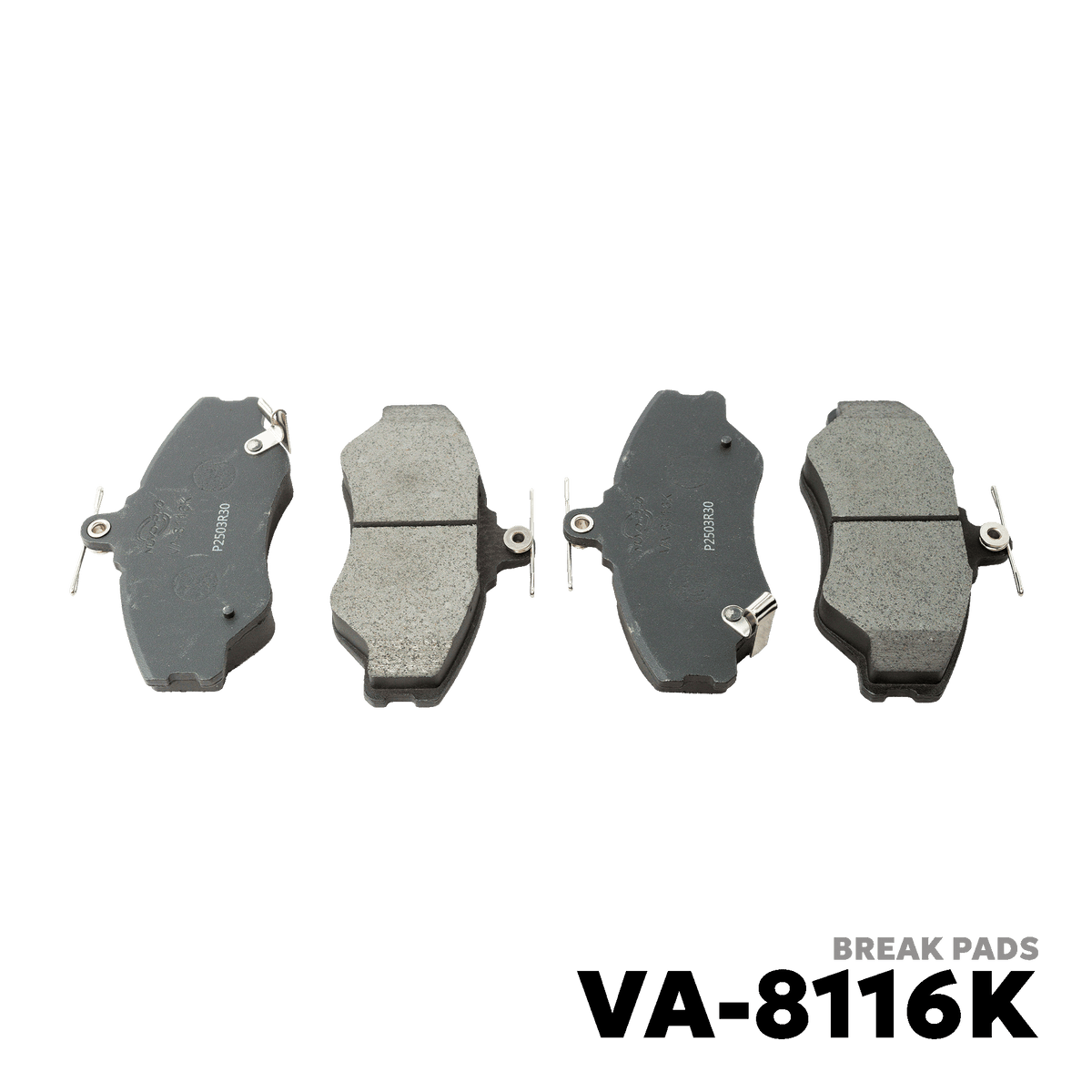 1995 - 1999 HYUNDAI GRACE / BIG BRAKE PAD - NUVO-PRO - VA-8116K