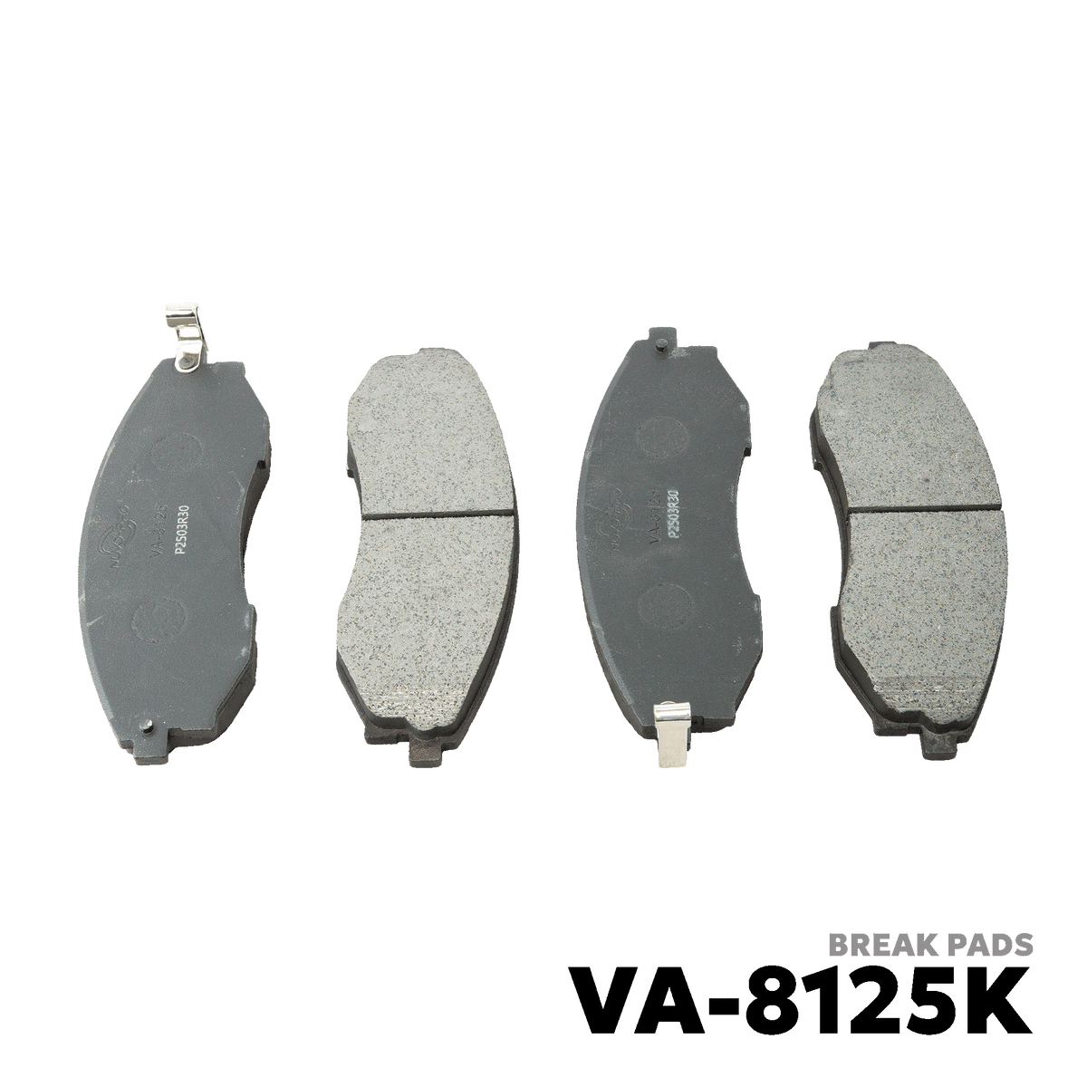1988 - 2017 MITSUBISHI ADVENTURE BRAKE PAD - NUVO-PRO - VA-8125K