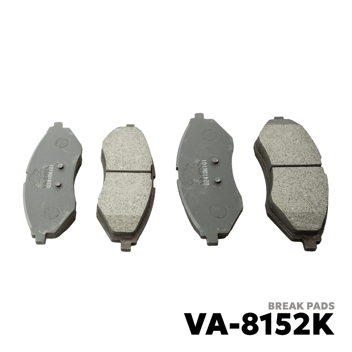 2003 - 2011 MITSUBISHI ADVENTURE ABS BRAKE PAD - NUVO-PRO - VA-8152K