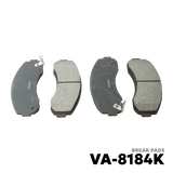 1996 - 2000 KIA CERES / BONGO BRAKE PAD - NUVO-PRO - VA-8184K