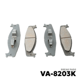 2000 FORD EXPLORER BRAKE PAD - NUVO-PRO - VA-8203K