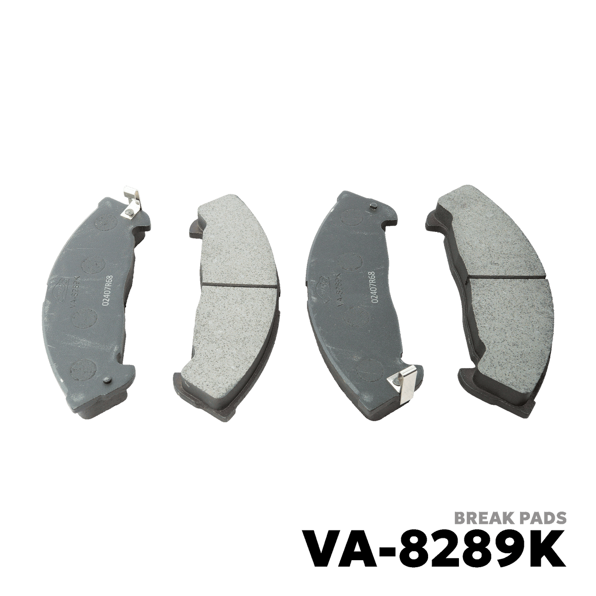 1993 - 2004 ISUZU ELF NPR BRAKE PAD - NUVO-PRO - VA-8289K