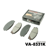 2005 - 2018 TOYOTA HIACE / COMMUTER BRAKE PADS - NUVO-PRO - VA-8331K
