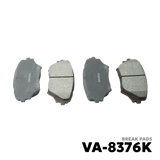 2005 - 2015 TOYOTA INNOVA BRAKE PADS - NUVO-PRO - VA-8376K