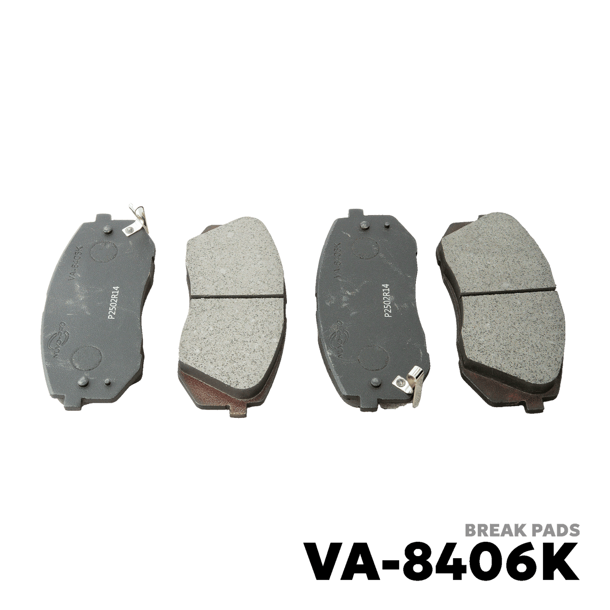 2011 - 2016 KIA SPORTAGE BRAKE PAD - NUVO-PRO - VA-8406K