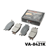 2011 - 2019 HYUNDAI ACCENT GEN 4 BRAKE PAD - NUVO-PRO - VA-8421K