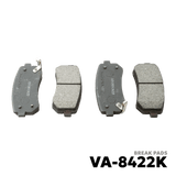 2011 - 2019 HYUNDAI ACCENT GEN 4 BRAKE PAD - NUVO-PRO - VA-8422K