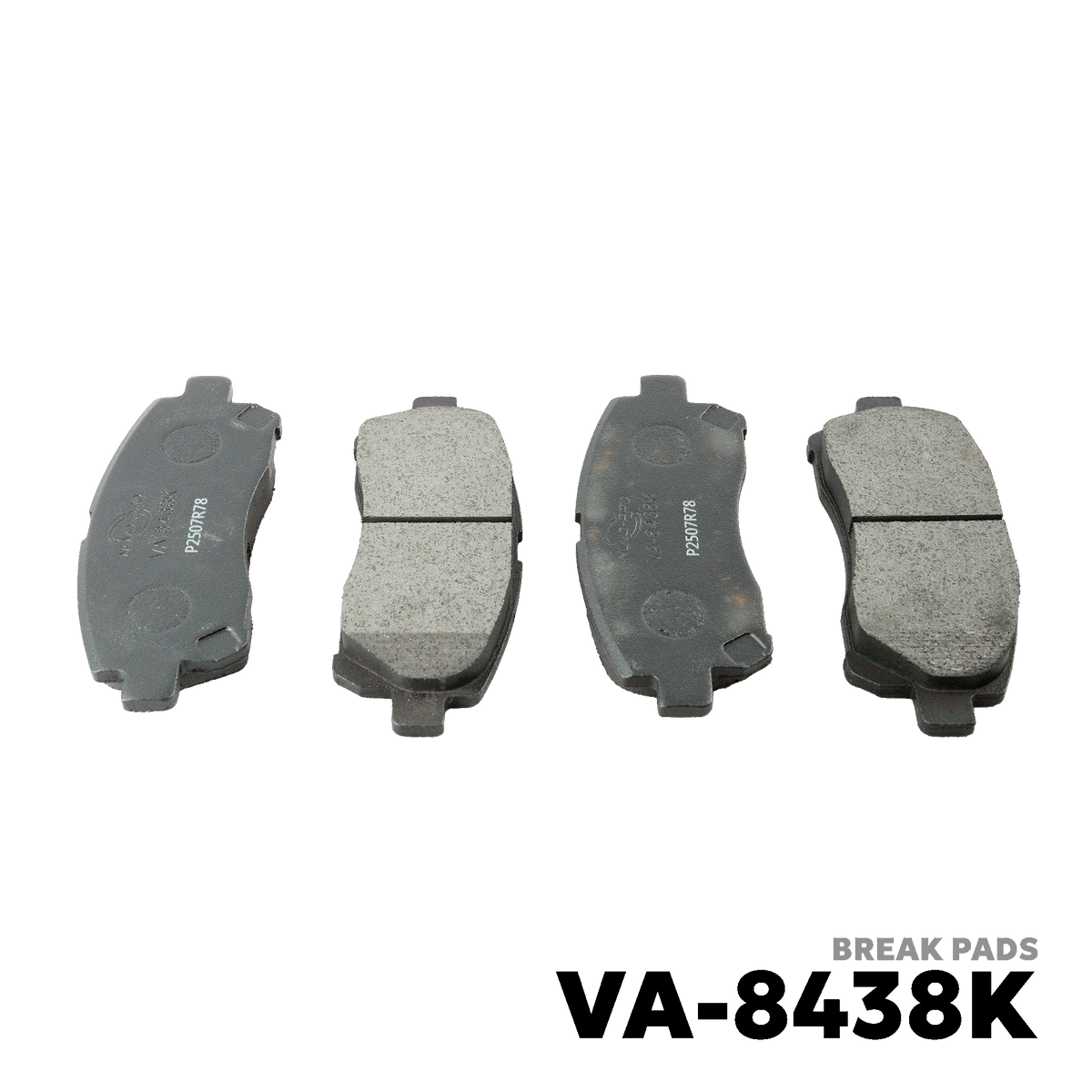2004 - 2021 SUZUKI APV BRAKE PAD - NUVO-PRO - VA-8438K