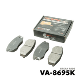 2011 - 2014 HYUNDAI TUCSON GEN 2 BRAKE PAD - NUVO-PRO - VA-8695K