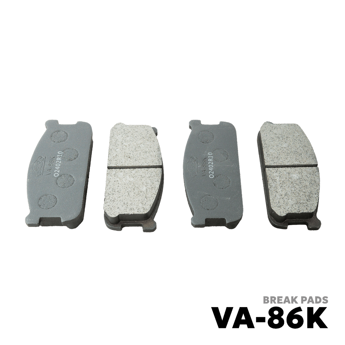 1980 - 1988 MITSUBISHI LANCER BRAKE PAD - NUVO-PRO - VA-86K