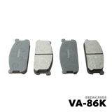 1980 - 1988 MITSUBISHI LANCER BRAKE PAD - NUVO-PRO - VA-86K