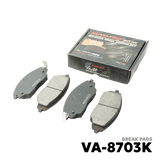 2011 - 2017 KIA PICANTO GEN 2 BRAKE PAD - NUVO-PRO - VA-8703K