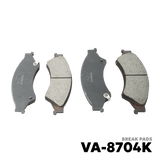 2014 - 2023 TOYOTA WIGO GEN 1 / 2 BRAKE PAD - NUVO-PRO - VA-8704K