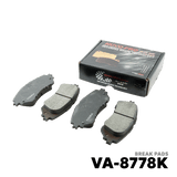 2013 - 2021 TOYOTA VIOS 1.3 SUPERMAN BRAKE PADS - NUVO-PRO - VA-8778K