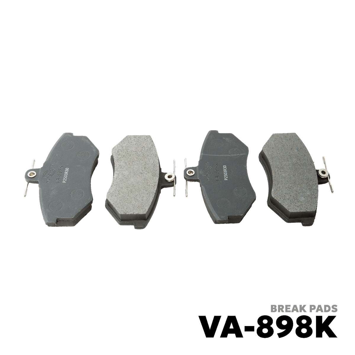 1995 - 2005 HYUNDAI GRACE / SMALL BRAKE PAD - NUVO-PRO - VA-898K