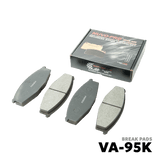1982 - 1998 NISSAN PATROL / SAFARI BRAKE PAD - NUVO-PRO - VA-95K
