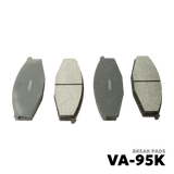 1982 - 1998 NISSAN PATROL / SAFARI BRAKE PAD - NUVO-PRO - VA-95K
