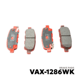 2012 - 2019 NISSAN SYLPHY B17 GEN 3 BRAKE PAD - NUVO-PRO - VAX-1286WK
