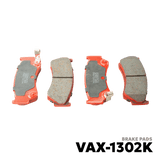 1995 - 2001 NISSAN SENTRA GX / GS / SUPER TOURING BRAKE PAD - NUVO-PRO - VAX-1302K