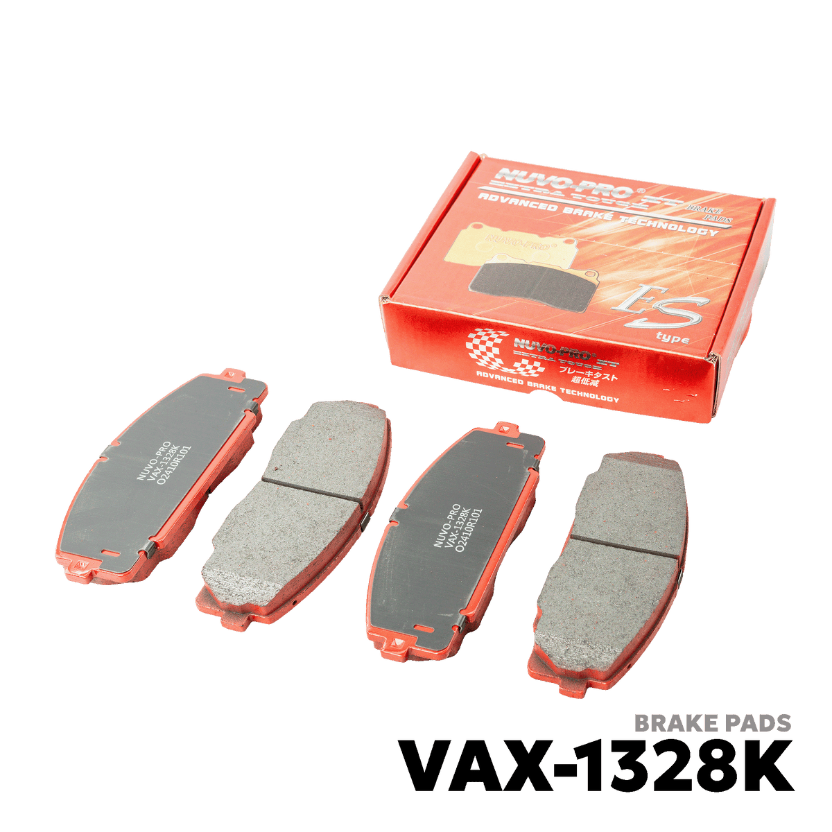 1999 - 2004 TOYOTA HIACE 4X4 BRAKE PAD - NUVO-PRO - VAX-1328K