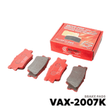 2006 - 2012 TOYOTA RAV4 GEN 3 BRAKE PAD - NUVO-PRO - VAX-2007K