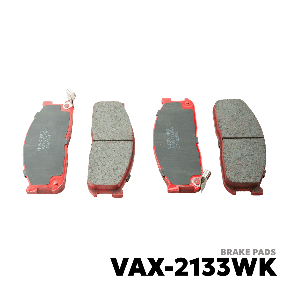 1990 - 1997 KIA BESTA BRAKE PAD - NUVO-PRO - VAX-2133WK