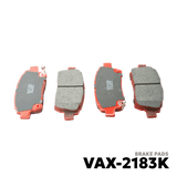 2003 - 2007 TOYOTA VIOS GEN 1 BRAKE PAD - NUVO-PRO - VAX-2183K