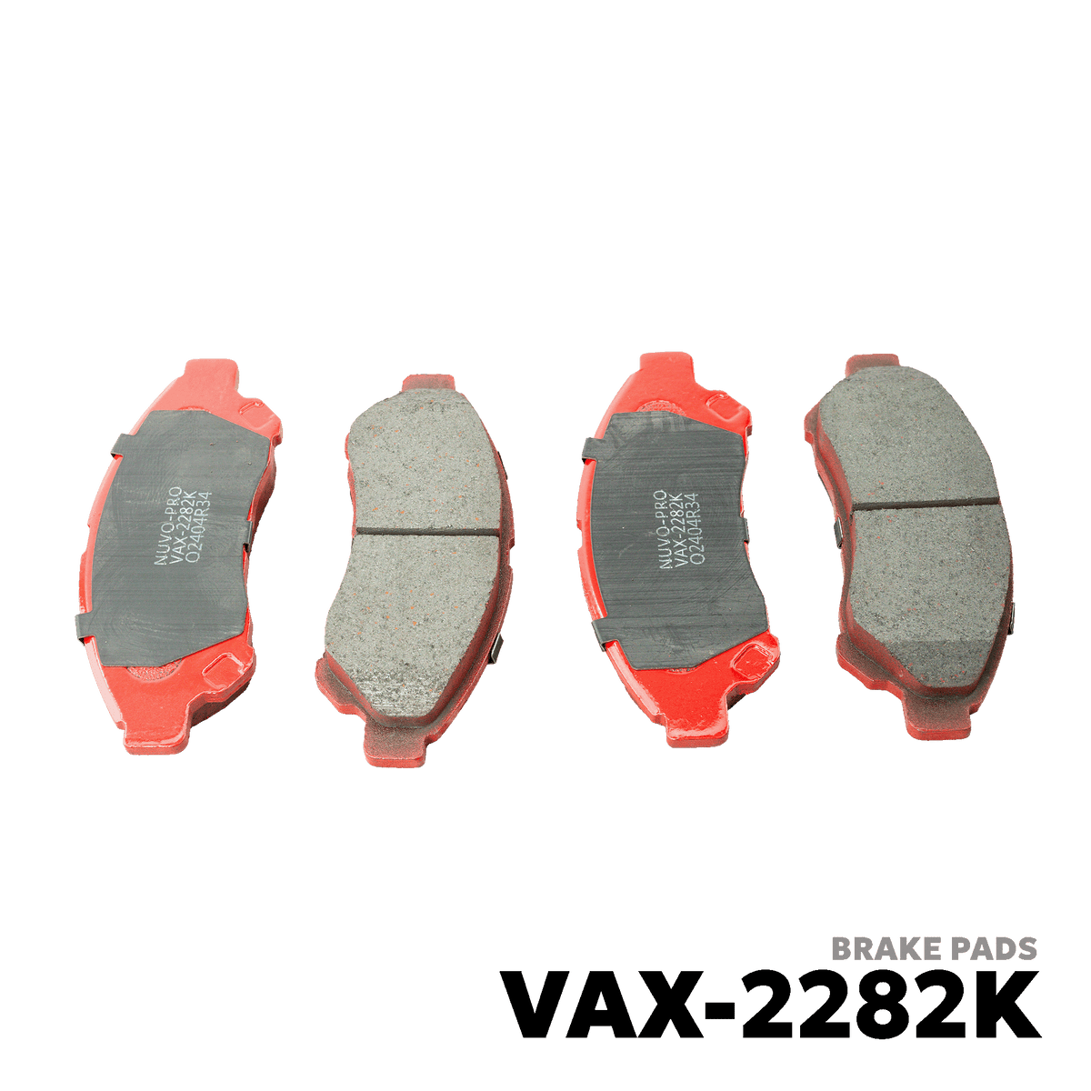 2007 - 2021 SUZUKI APV / APV II / GL / GX / SGX BRAKE PAD - NUVO-PRO - VAX-2282K