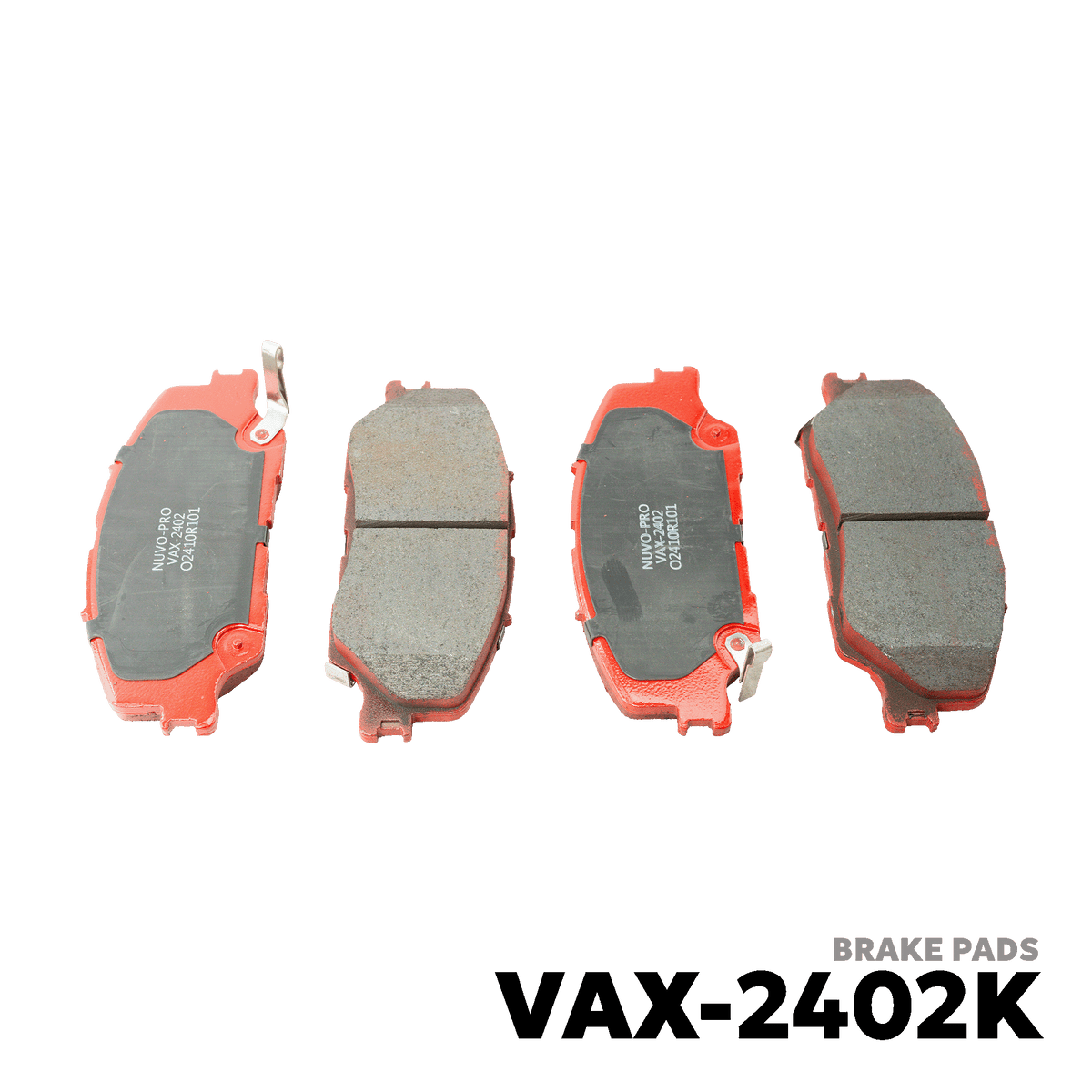 2019 - 2021 ISUZU D-MAX  BRAKE PAD - NUVO-PRO - VAX-2402K