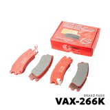 1987 - 1991 NISSAN SENTRA B12 BRAKE PAD - NUVO-PRO - VAX-266K