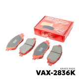 2015 - 2022 TOYOTA HILUX 4X2 GEN 8 BRAKE PAD - NUVO-PRO - VAX-2836K