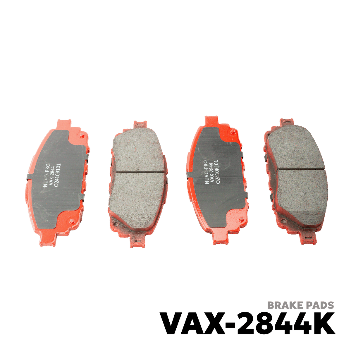 2016 - 2022 TOYOTA INNOVA GEN 2 BRAKE PAD - NUVO-PRO - VAX-2844K