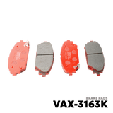 2014 - 2019 MAZDA 3 1.5 / 2.0 BRAKE PAD - NUVO-PRO - VAX-3163K