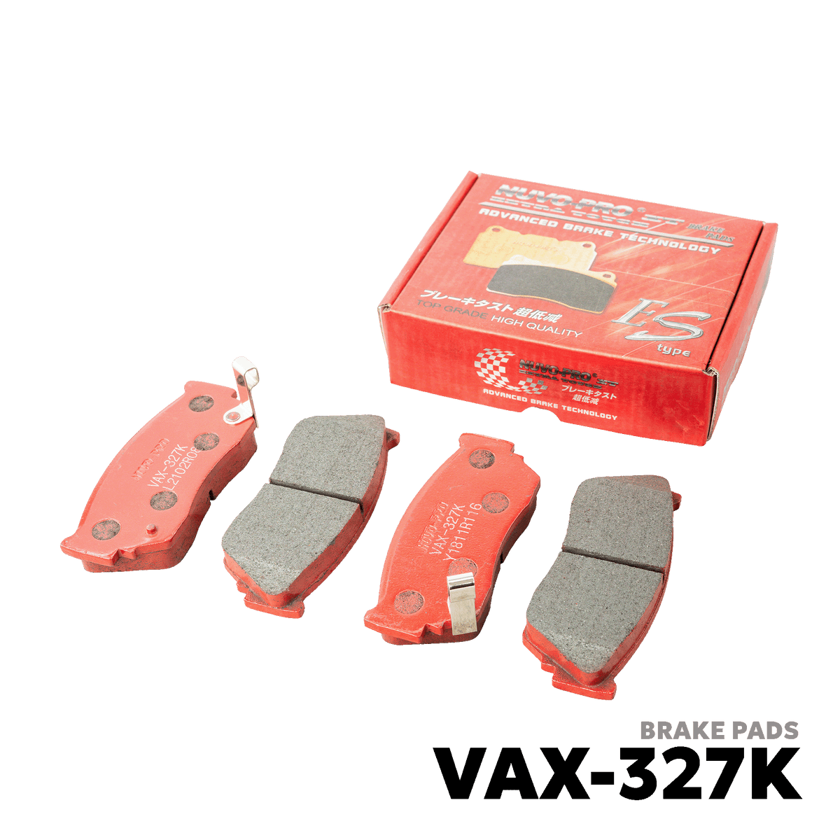 1992 - 1995 NISSAN SENTRA B13 BRAKE PAD - NUVO-PRO - VAX-327K