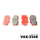 1990 - 1997 TOYOTA LAND CRUISER 80 SERIES / LC80 BRAKE PAD - NUVO-PRO - VAX-336K