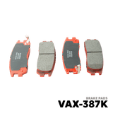 1992 - 2003 ISUZU TROOPER BRAKE PAD - NUVO-PRO - VAX-387K