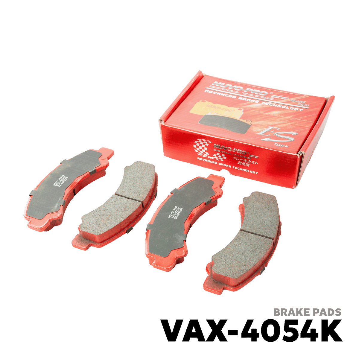 2015 - 2021 ISUZU ELF NKR BRAKE PAD - NUVO-PRO - VAX-4054K