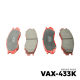 1997 - 1999 MITSUBISHI SPACE GEAR / L 400 BRAKE PAD - NUVO-PRO - VAX-433K