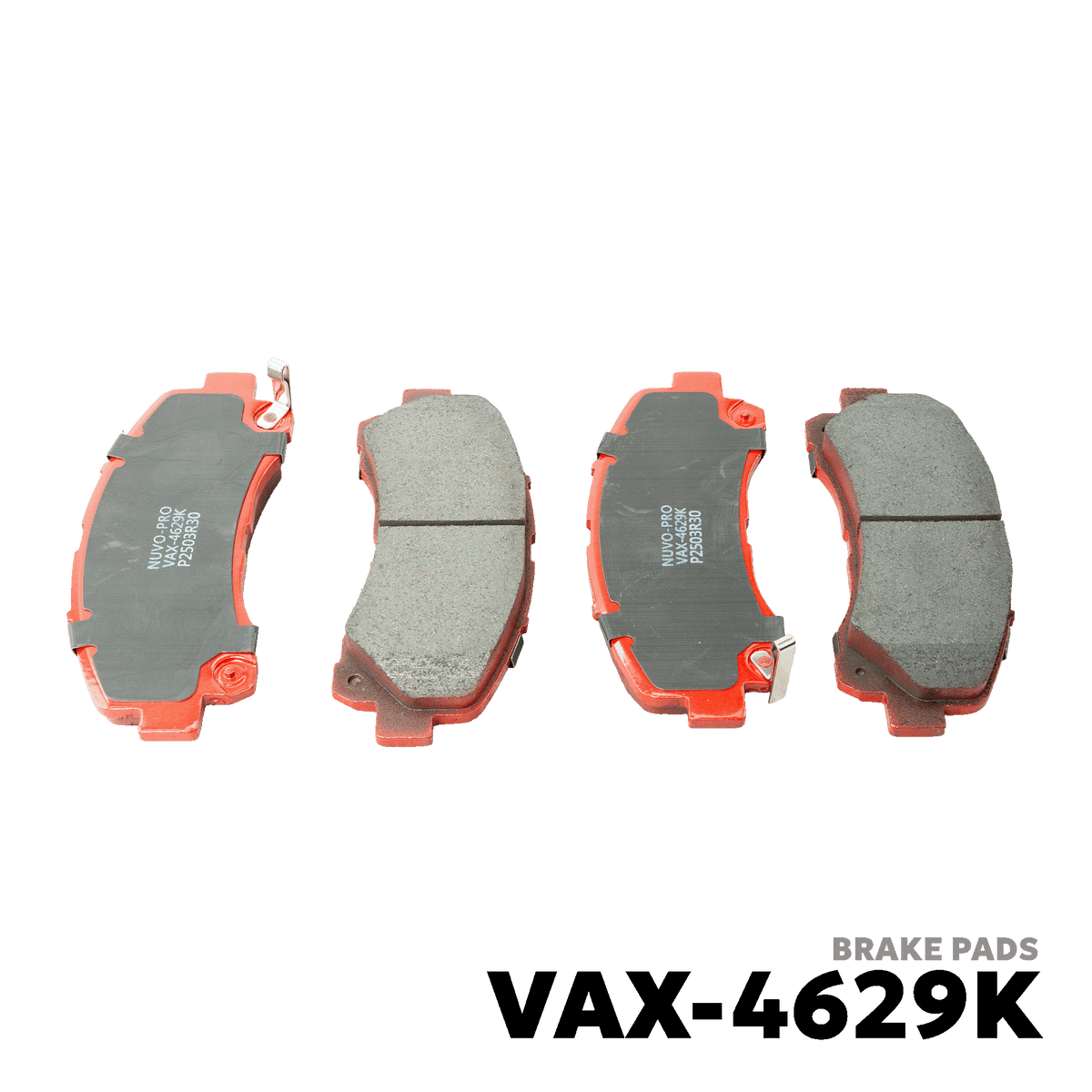 2009 - 2021 ISUZU D-MAX 4X2 BRAKE PAD - NUVO-PRO - VAX-4629K