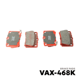 2005 - 2021 MITSUBISHI MONTERO / SPORT BRAKE PAD - NUVO-PRO - VAX-468K