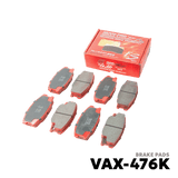 1993 - 2002 MITSUBISHI FUSO CANTER BRAKE PAD - NUVO-PRO - VAX-476K