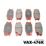 1993 - 2002 MITSUBISHI FUSO CANTER BRAKE PAD - NUVO-PRO - VAX-476K