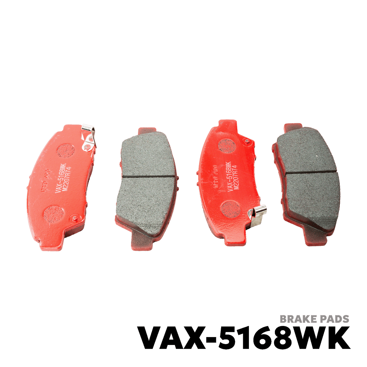 2009 - 2012 HONDA CITY 1.5 BRAKE PAD - NUVO-PRO - VAX-5168WK
