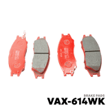 2003 - 2005 NISSAN SENTRA N16 BRAKE PAD - NUVO-PRO - VAX-614WK