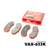 1995 - 1997 MAZDA BONGO BRAKE PAD - NUVO-PRO - VAX-633K