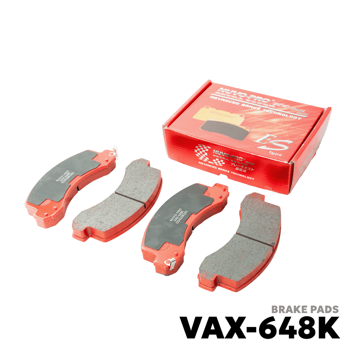 1993 - 2006 ISUZU ELF NKR / NPR BRAKE PAD - NUVO-PRO - VAX-648K