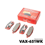 2003 - 2012 MITSUBISHI LANCER / CEDIA / EX BRAKE PAD - NUVO-PRO - VAX-651WK